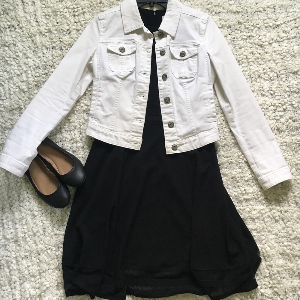 White Denim Jacket